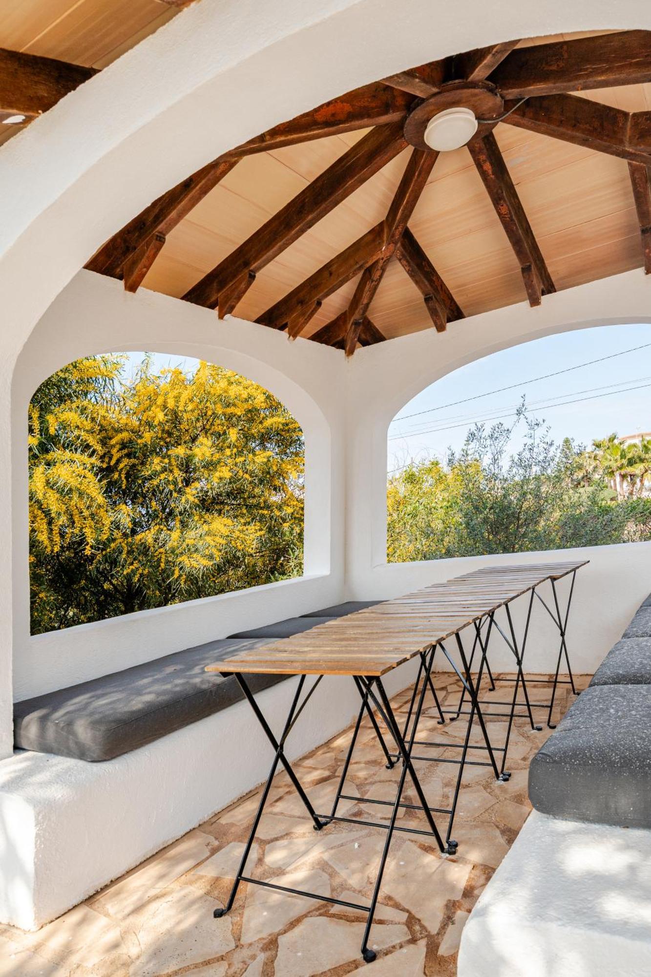 Gigantische Villa Mit Meerblick, Panoramablick & Pool-Oase Cala Pi  Bagian luar foto