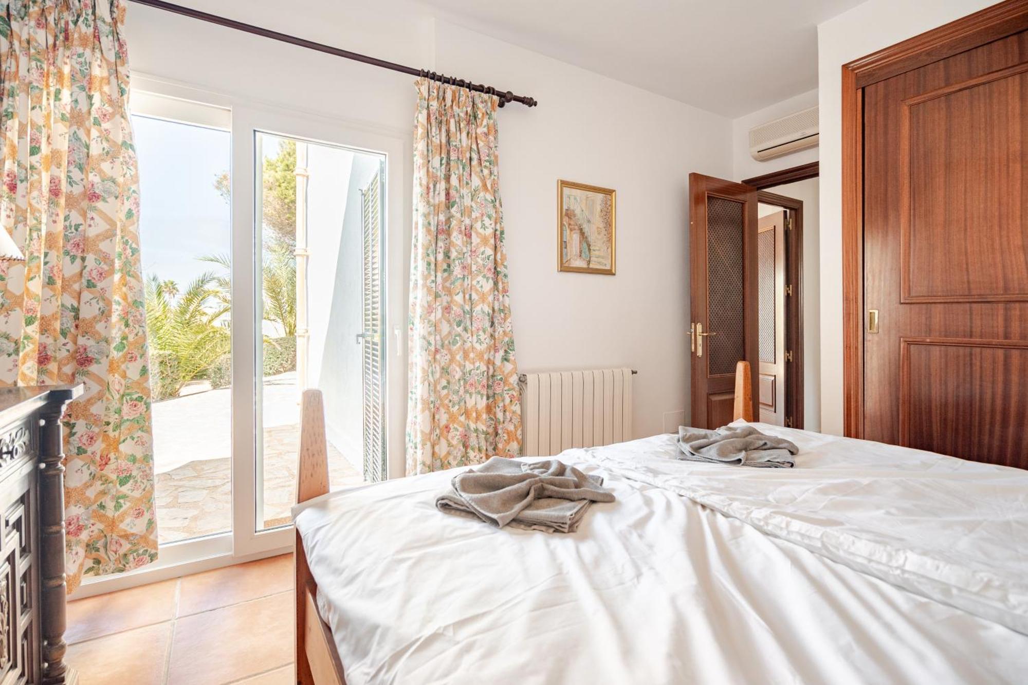 Gigantische Villa Mit Meerblick, Panoramablick & Pool-Oase Cala Pi  Bagian luar foto